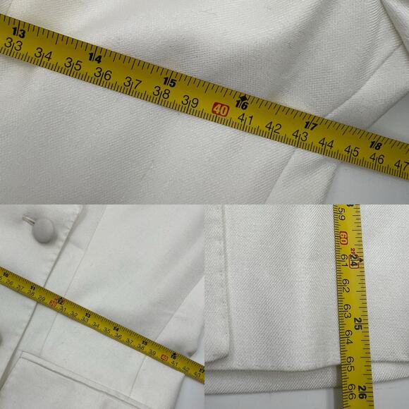 The Tailory New York x BHLDN Westlake Suit Jacket & Pant Set Cocktail Formal - Picture 13 of 14